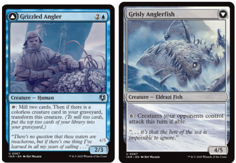 Grizzled Angler // Grisly Anglerfish - Foil